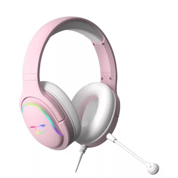 Peakomplekt Subsonic Spectra LED mänguripeakomplekt Sweety Pink