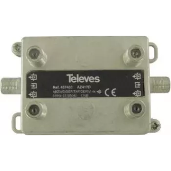 Jaotur Televes AZ417D 4-suunaline 17 dB 5–1218 MHz
