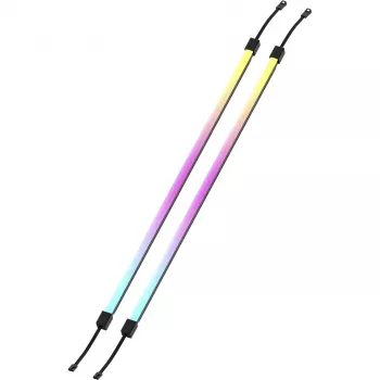 LED-riba CORSAIR LS350 Aurora, mitmevärviline valgustus, 350 mm pikkus, 10 mm laius, 2 tk pakendis