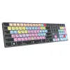 Mehaanilise stiiliga täissuuruses klaviatuur LogicKeyboard LKB-PT-TPC, USB + Bluetooth, QWERTZ saksa keel, Must