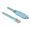 Jadakaabel DeLOCK 63914 USB USB-C RJ45 3 m sinine