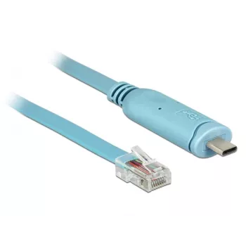 Jadakaabel DeLOCK 63914 USB USB-C RJ45 3 m sinine