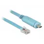 Jadakaabel DeLOCK 63914 USB USB-C RJ45 3 m sinine