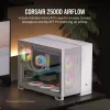 Corsair 2500D AIRFLOW Micro ATX kahekambriline arvutikorpus – valge CC-9011264-WW