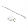 DeLOCK 88119 võtmemoodul lame valge RJ-45 10 tk