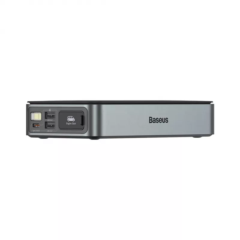 Akupank/Hüppekäiviti Baseus Pro+ Auto Hüppekäiviti, 12000mAh, 1200A, USB (Must)