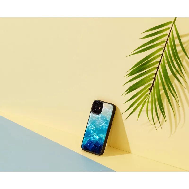 iKins kaitseümbris Apple iPhone 12 mini jaoks — sinine järv mustade aktsentidega
