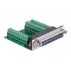pistikuadapter DeLOCK 65317 25p 27p must roheline hõbedane