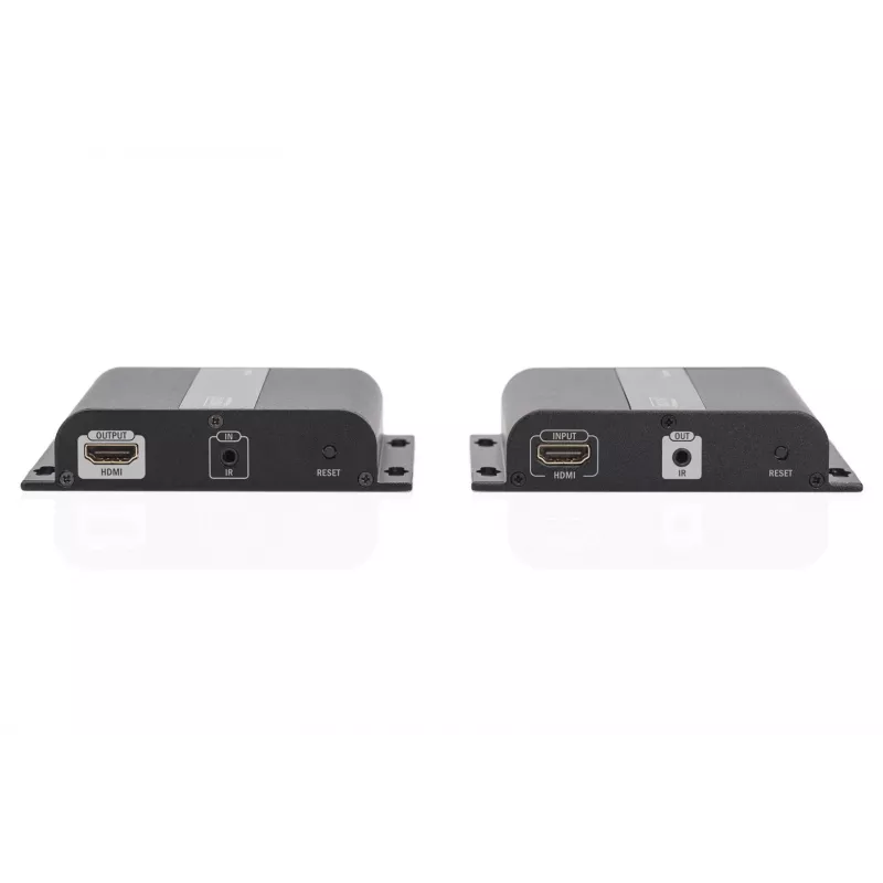 AV-saatja ja -vastuvõtja Digitus 4K HDMI Extender via CAT / IP komplekt