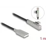 DeLOCK USB 2.0 kaabel Type-A isane USB-C isasele nurgaga 60W 1m