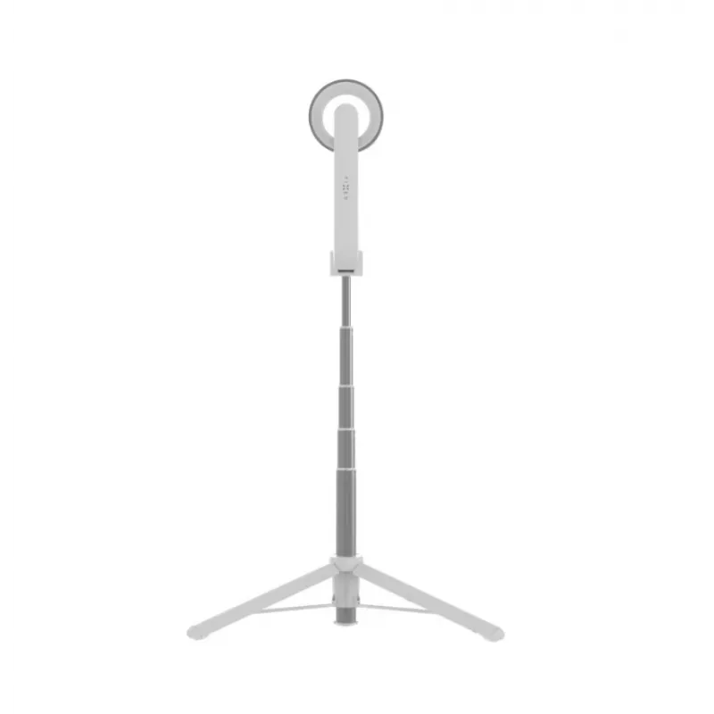 Selfie stick FIXED FIXSN-M-WH — Bluetooth kokkupandav alumiiniumist kepp, max pikkus 72 cm, valge