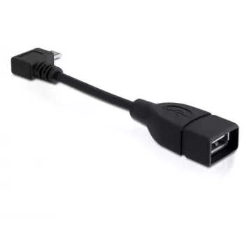 USB-kaabel DeLOCK 83104 Micro-USB B - USB A 0,11 m must