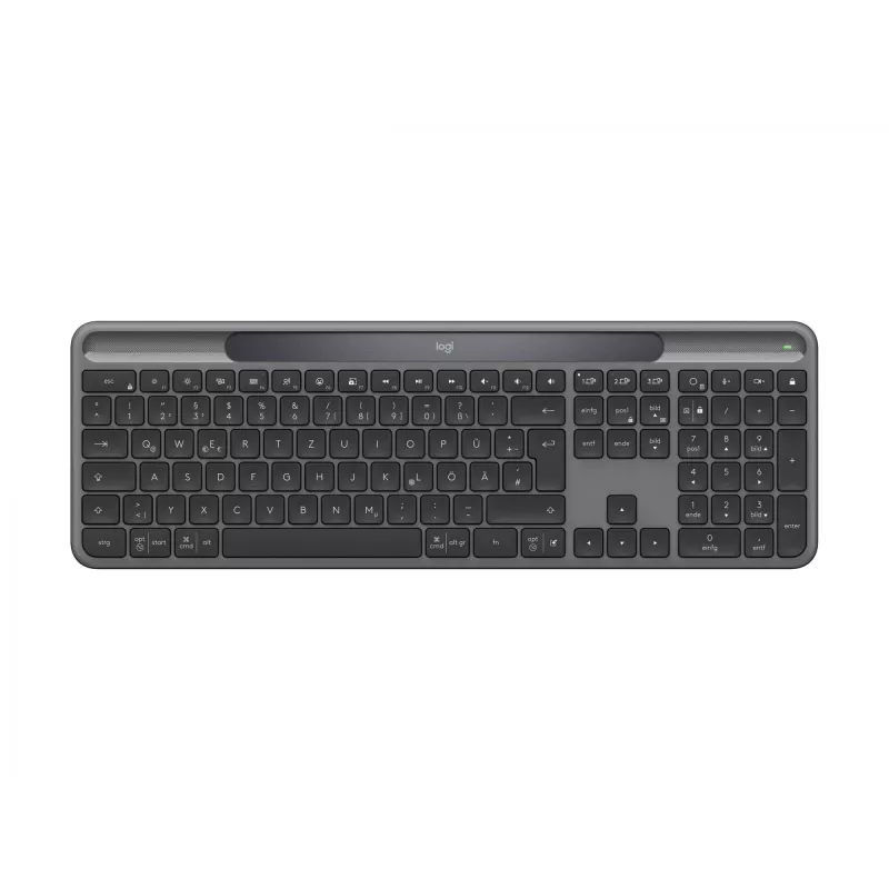 Logitech Signature õhuke Solar+ K980 juhtmevaba klaviatuur, grafiit