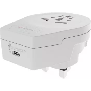 Skrossi universaaladapter – Maailmast Ühendkuningriiki USB-C™ PD (64715)