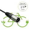 Laadija elektrirattale 36V 42V 2A 3P XLR 18mm