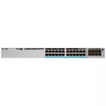 Catalyst 9300L - Network Advantage - Lüliti - L3 - hallatav - 24 x 10/100/1000 +