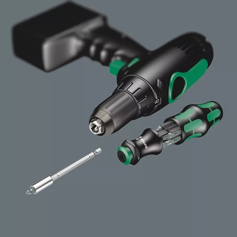 Wera 6-osaline KK28 Kraftform kompaktne bithoidikuga kruvikeerajakomplekt