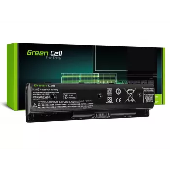 roheline Cell HP78 aku HP Pavilion / Envy sülearvutitele, 4400 mAh, 10,8 V, 6-elemendiline, liitium-ioon, must