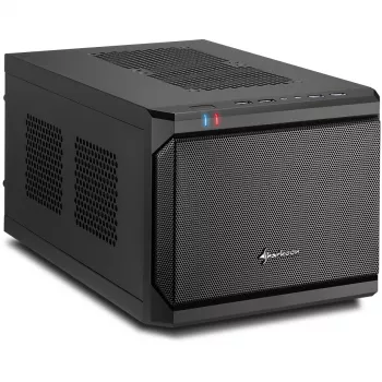 Sharkoon QB One Must - Midi/Minitower ITX, Mini-ITX 3,5 - PC-/Server toiteplokk jahuti - USB, USB 2.0, USB 3.0
