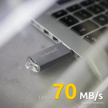 Intenso MEMORY DRIVE FLASH USB3.2/256GB 3541492 USB-mälupulk USB Type-A 3.2 Gen 1 (3.1 Gen 1) Hõbedane