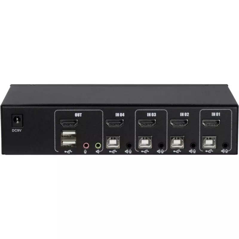 KVM-lüliti Inter-Tech AS-41HA HDMI