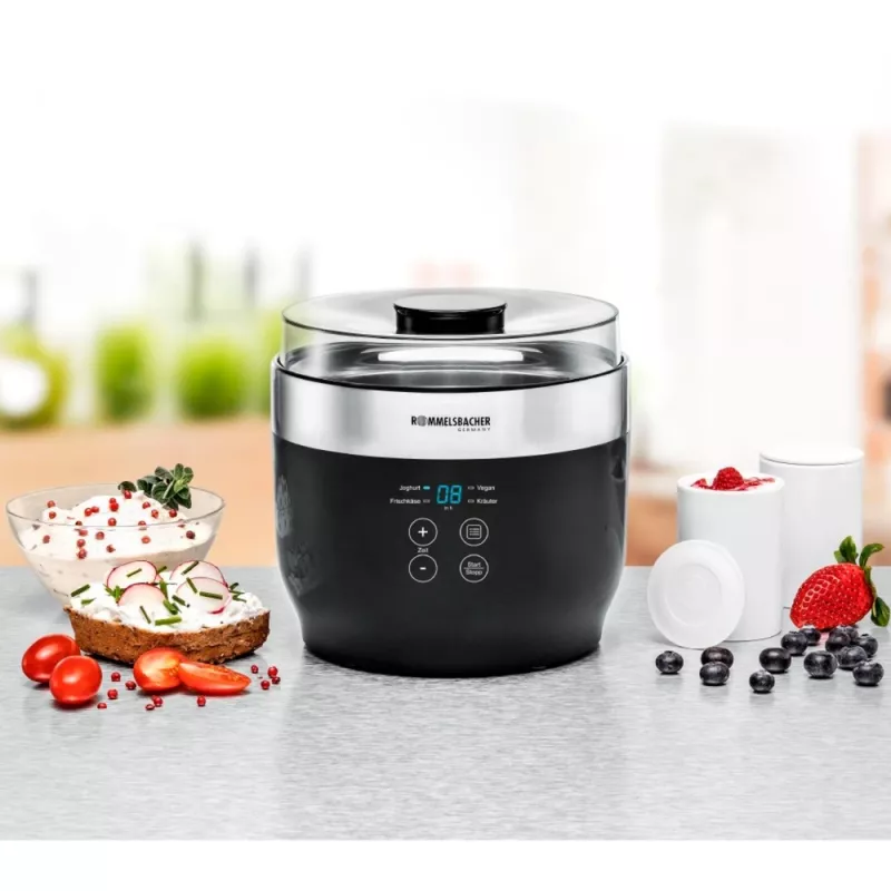 Rommelsbacher JG 80 Jogurtimasin 1,2 l Kohupiim - Jogurt 20 W (JG80)
