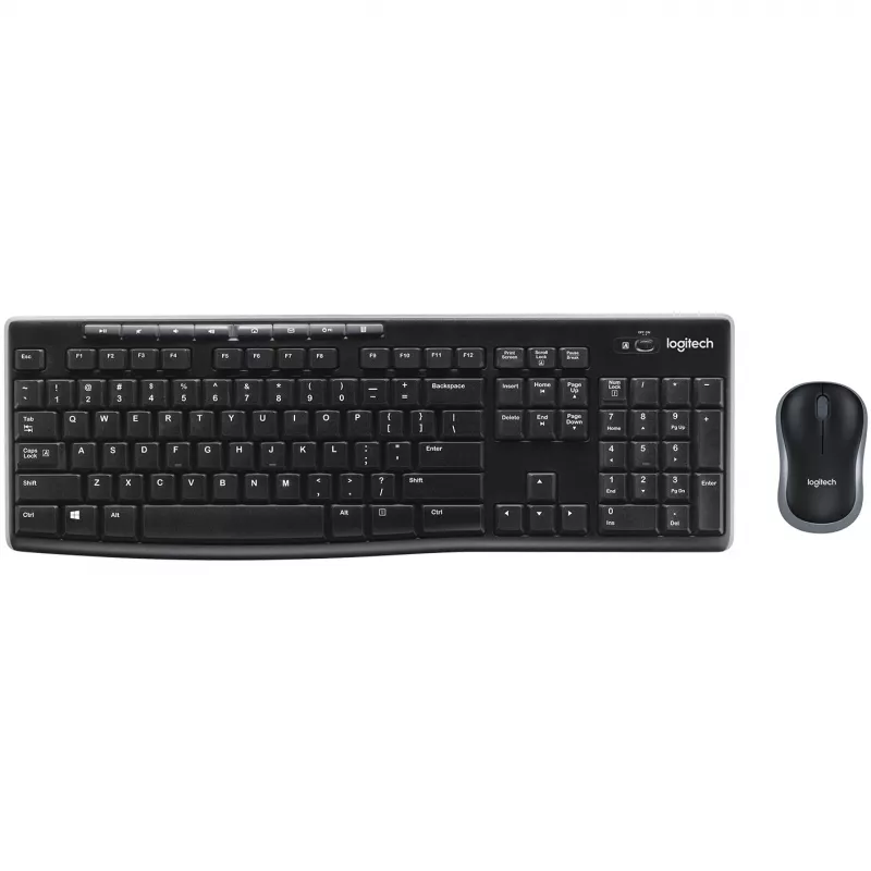 Logitech MK270 traadita komplekt haridusele koos kaitseklaviatuurikattega