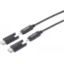 SpeaKa Professional fiiberoptiline HDMI-ühenduskaabel HDMI-A-pistik HDMI-Micro-D (SP-13597800)