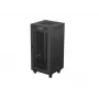 Rack cabinet LANBERG FF01-6624-23BL 24U freestanding 19 inch 600×600 mm IP20 must