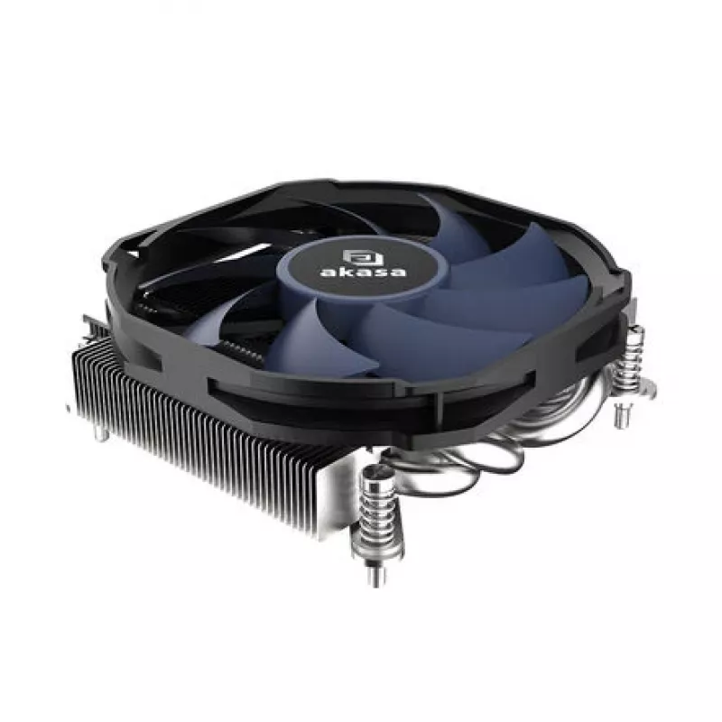 Õhkjahuti Akasa ALUCIA H4i 9,2 cm Must 800–3600 RPM Hüdrodünaamiline laager