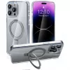 StyleShell SHOCKFlex alusfunktsiooniga, telefoniümbris läbipaistev, iPhone 16 Pro Max, ühildub MagSafe'iga