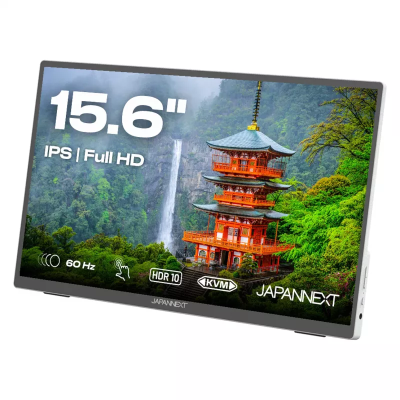 JAPANNEXT JN-MD-I156FHDR-T arvutimonitor 39,6 cm (15,6 tolli) 1920 x 1080 pikslit Full HD LED puutetundlik Hall