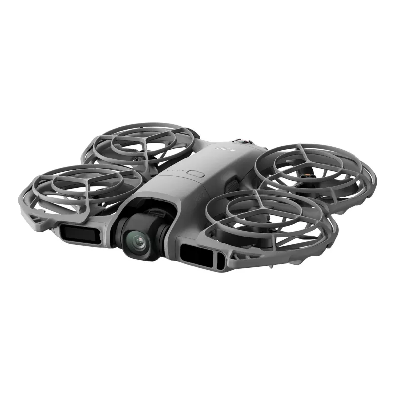 Kvadrokopter DJI Neo 2 — 4 rootorit, 12 MP kaamera, 2688×1512 video, 1606 mAh aku, 49 GB sisemälu, Wi‑Fi ja Bluetooth