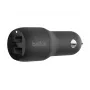 Dual USB-A autolaadija 12W x2 must