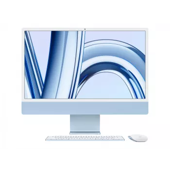 iMac 24 tolli: M4 10/10, 16 GB, 512 GB SSD – sinine
