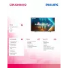 LED-teler Philips 55PUS8100/12 55 tolli, LED-paneel, energiaklass E