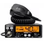 CB-raadio President Teddy II+ — 40 kanalit, 4 W TX, 12/24 V, mürasummuti, 125×125×45 mm