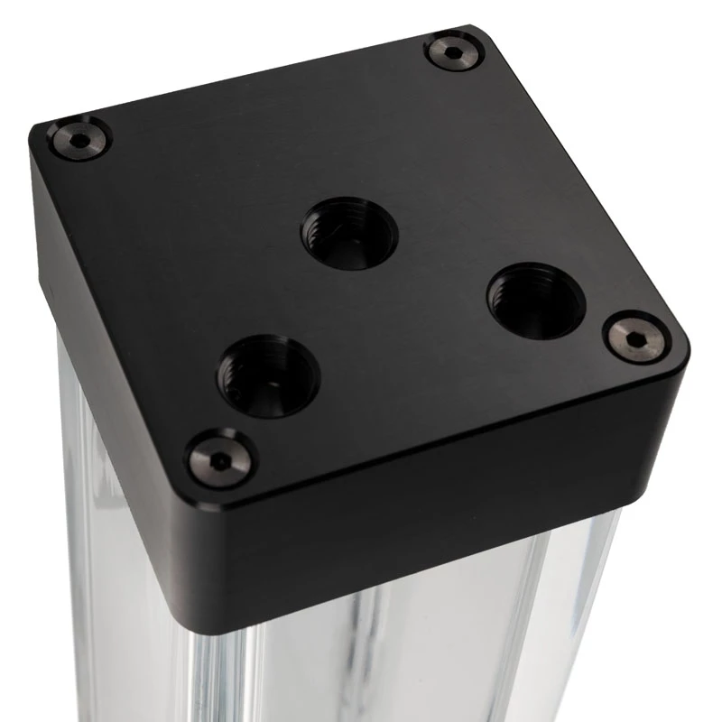 Reservuaar (Ausgleichsbehälter) BitsPower Premium Cuboid 150 mm, akrüülist - BPPRE-WTCR150