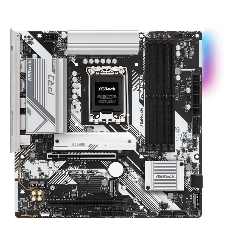 ASRock B760M Pro RS DDR5 Micro-ATX emaplaat