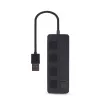 USB 2.0 liidese jaotur Gembird UHB-U2P4-05 nelja USB-pordiga