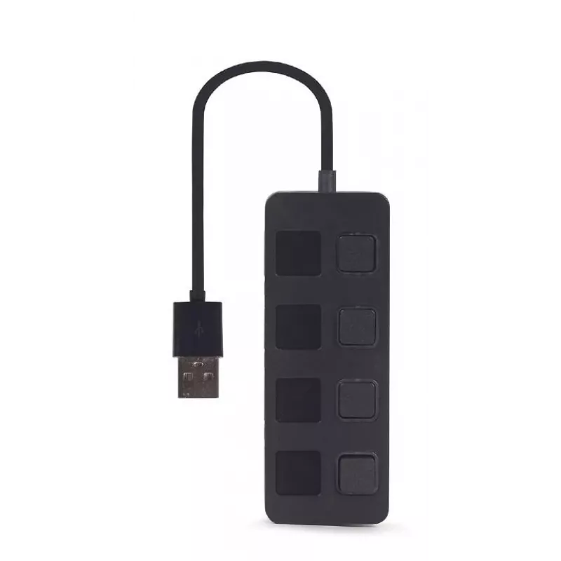 USB 2.0 liidese jaotur Gembird UHB-U2P4-05 nelja USB-pordiga
