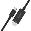 USB USB-C HDMI-kaabel Belkin AVC012bt2MBK 2m Must