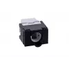 A-LAN MKB-U6-1 võtmemoodul — RJ45 U/UTP Cat6, 22/26 AWG, must/valge ABS korpus