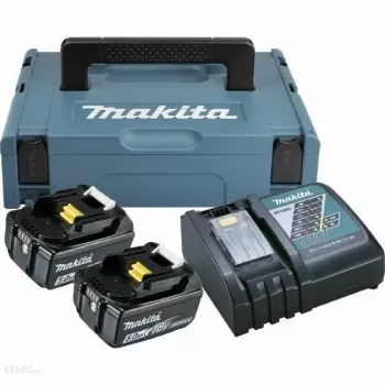 MAKITA toitekomplekt 18V 2x5,0Ah (BL1850Bx2+DC18RC) MAKPAC