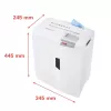 HSM shredstar X10 paberipurustaja, 4,5 x 30 mm + eraldi CD-lõikemehhanism