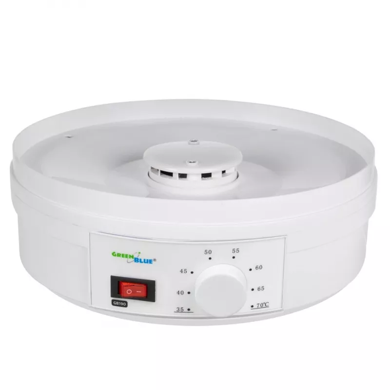 Toidukuivati GreenBlue GB190 5 restiga, 250 W, reguleeritav temperatuur, 32 cm resti läbimõõt
