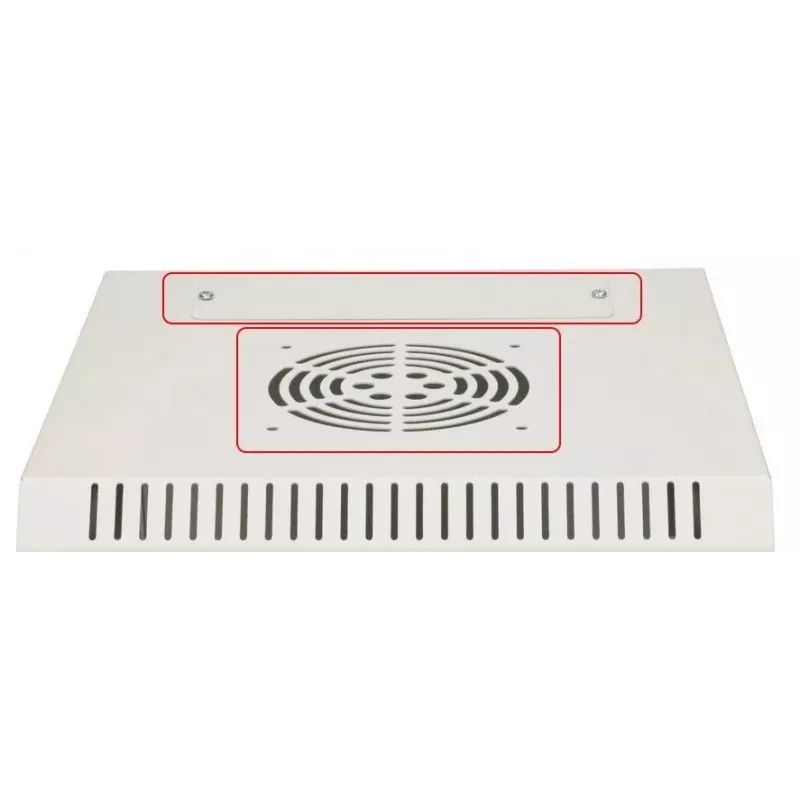 Seinale kinnitatav rack Extralink Rackmount kapp 6U 10 tolli Hall Võtmelukk Kaablikorraldus