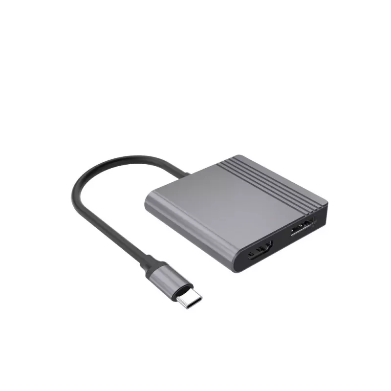 I/O ADAPTER USB-C HDMI/DP/A-CM-HDMIFDPF-01 GEMBIRD