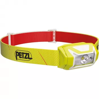 Pealamp Petzl TIKKA 350 lm kollane — 350 luumenit, kompaktne LED-pealamp