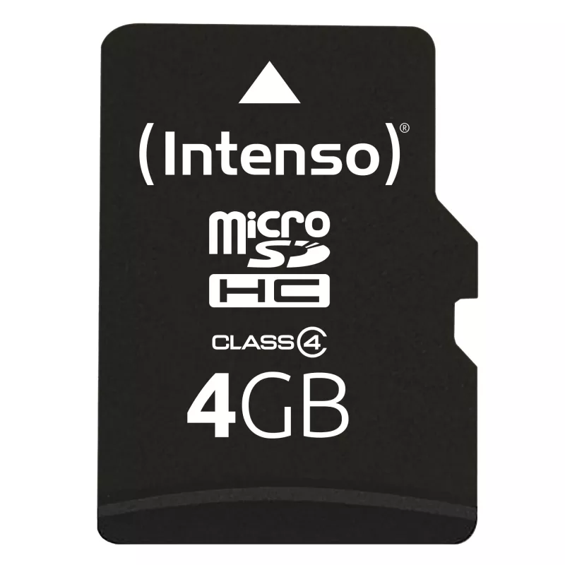 Intenso mälukaart 4 GB MicroSDHC Class 4 3403450